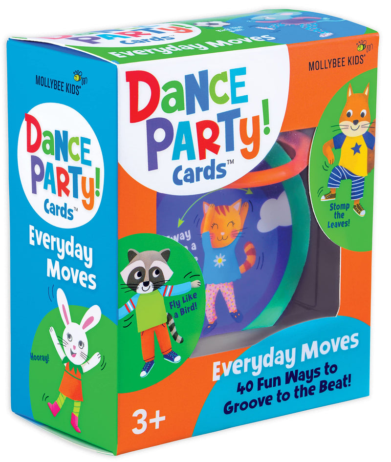 [Australia - AusPower] - Mollybee Kids Dance Party Cards Everyday Moves 