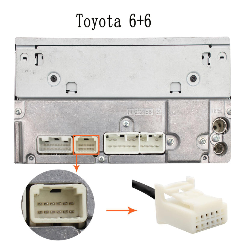 [Australia - AusPower] - Yomikoo AUX Adapter, Car Stereo MP3 AUX Cable CD Changer for Toyota Camry 2005-2011, Avensis 2003-2011, Corolla 2005-2011, Tacoma 2004-2008, RAV4 2004-2011 