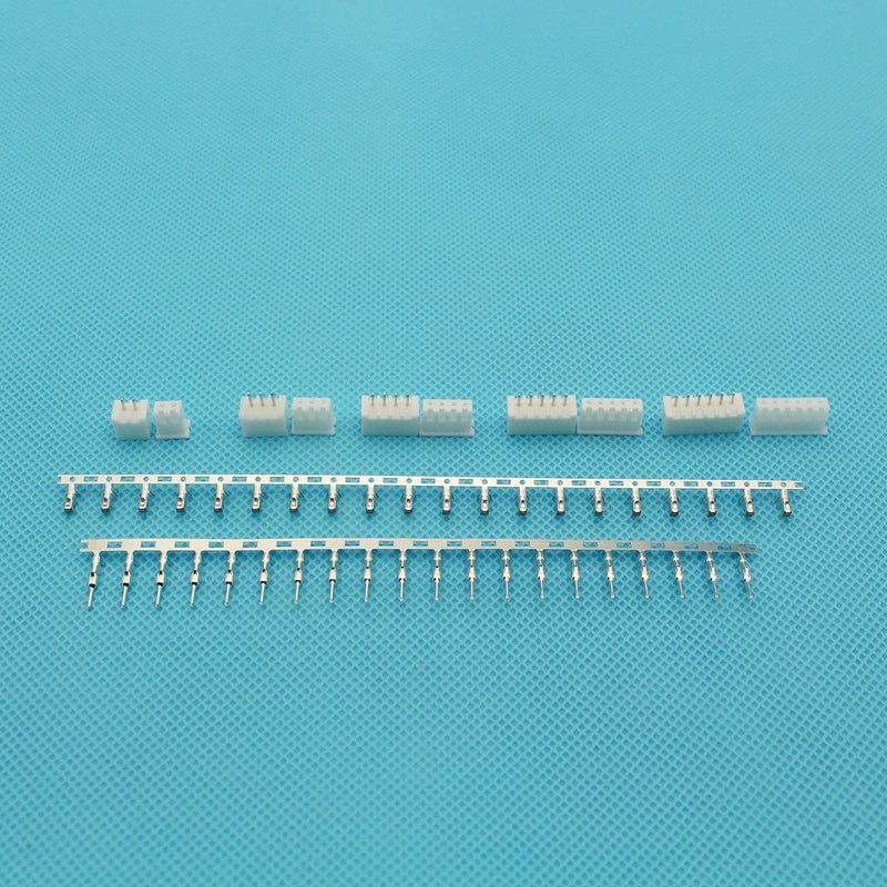 [Australia - AusPower] - Didamx 560Pcs 2.54mm JST-XHP 2/3 / 4/5 / 6 Pin housing and Male/Female Pin Head Connector Adapter Plug Set 