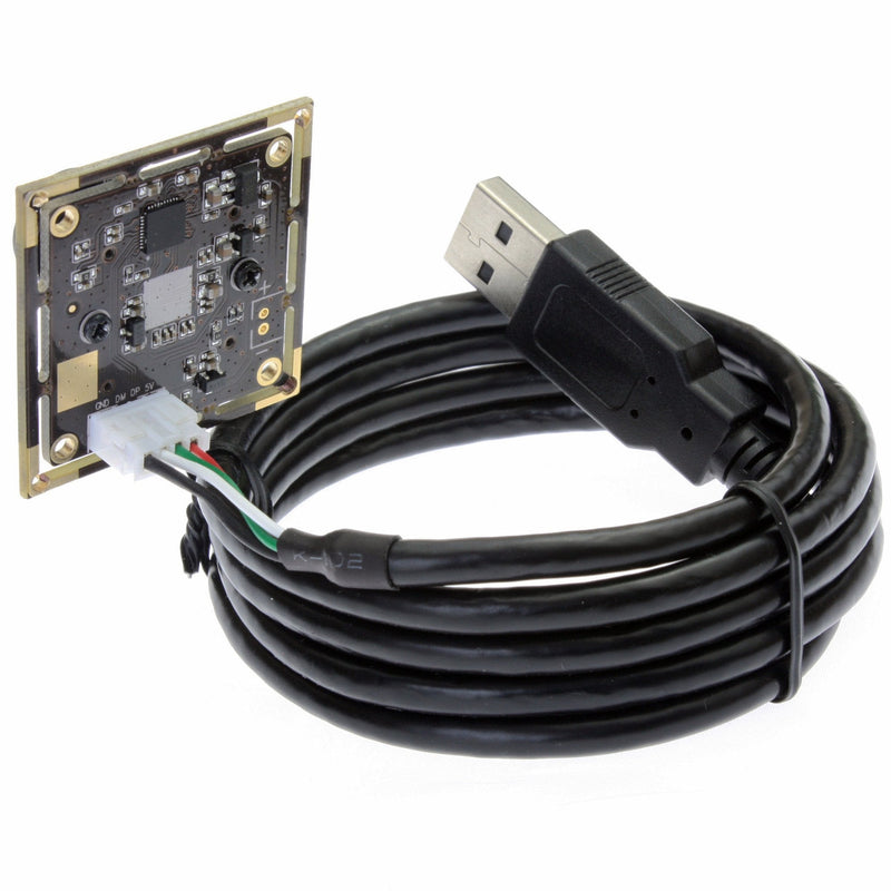 [Australia - AusPower] - ELP 5mp USB Camera for Computer 3.6mm Lens MJPEG 5megapixel Industrial Machine Vision HD USB Camera Module for Windows Linux Android System,Mini UVC USB2.0 Webcam Board for Laptop, PC, Jetson Nano 