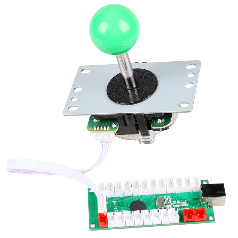 [Australia - AusPower] - EG STARTS Arcade 2 Player Zero Delay USB Encoder to PC Games Controller Arcade Joystick Buttons for PC, MAME, Raspberry Pi, Arcade1Up - 3X Red Power Outputs (5Pin + Sanwa Style) 5Pin + Sanwa Style 