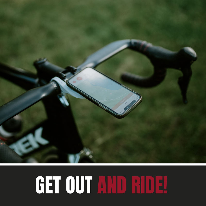 [Australia - AusPower] - KOM Cycling Universal Phone Adapter Attach Your Smartphone to Any Garmin Bike Mount - for use with Garmin Phone Mount Adhesive Adapter Garmin Male Adapter 