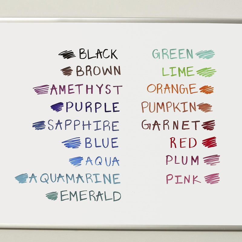 [Australia - AusPower] - Expo 80001 Low Odor Chisel Point Dry Erase Markers, Low Odor Alcohol-Based Ink, Designed for Whiteboards, Glass and Most Non-Porous Surfaces, Black, 12 Units per Box, Pack of 1 Box 