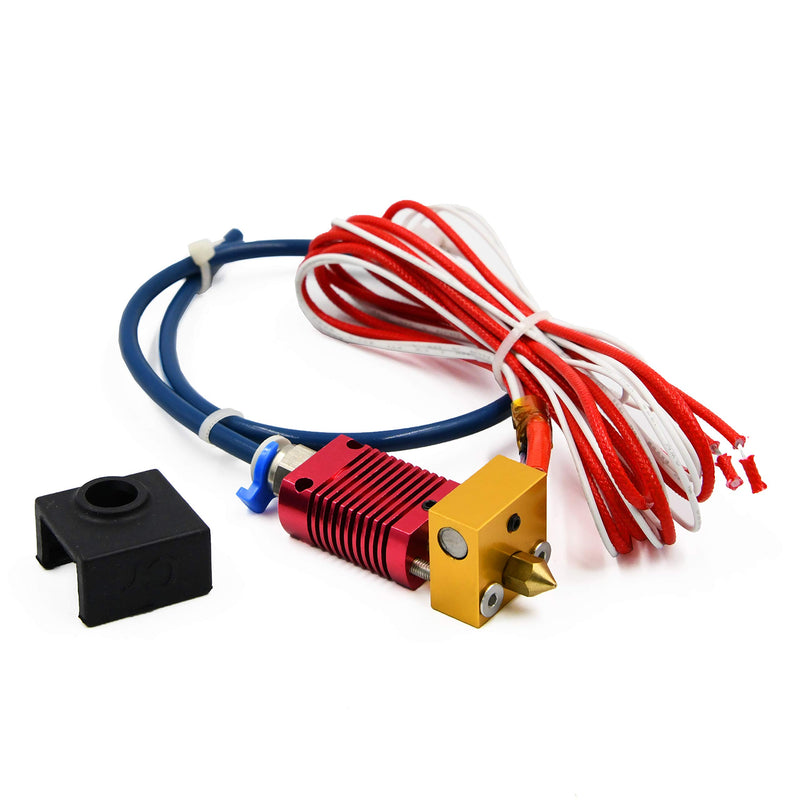 [Australia - AusPower] - Creality Ender 3 /Pro/V2 3D Printer Assembled Extruder MK8 HotEnd Kit 24V with 0.4mm Nozzle Upgrade with Low Friction Creality-Capricorn Tubing 