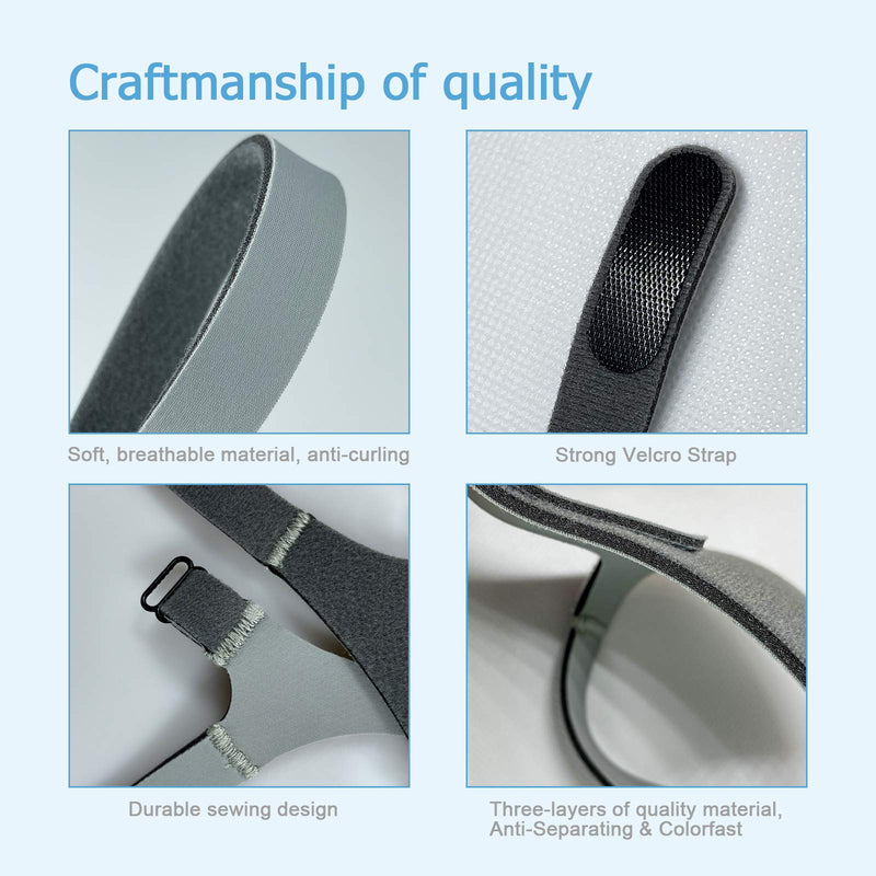 [Australia - AusPower] - Amara View CPAP Mask Headgear Replacement Strap for Respironics Amara View Mask (Strap Only - 2 Pack) 