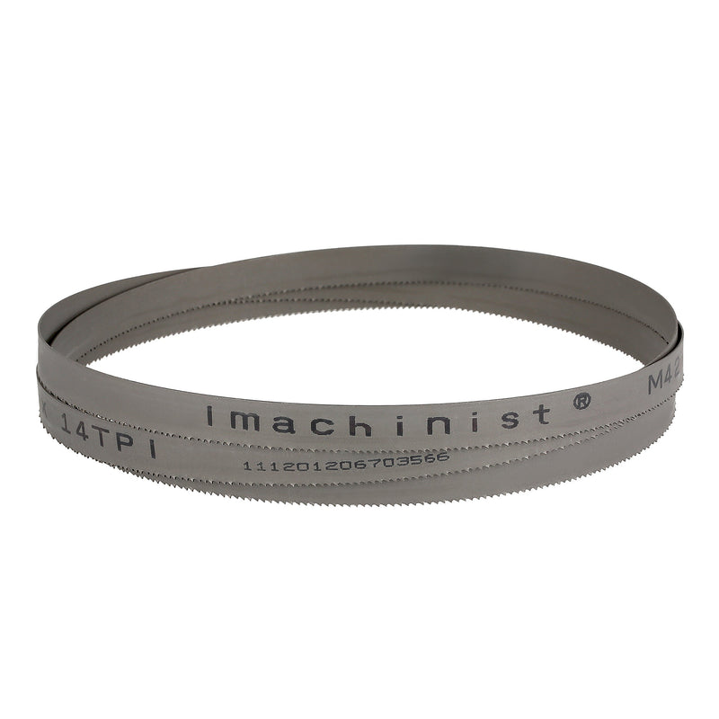 [Australia - AusPower] - Imachinist S64514 Bi-Metal Band Saw Blades 64-1/2" X 1/2" X 14tpi for Cutting Soft Ferrous Metal 