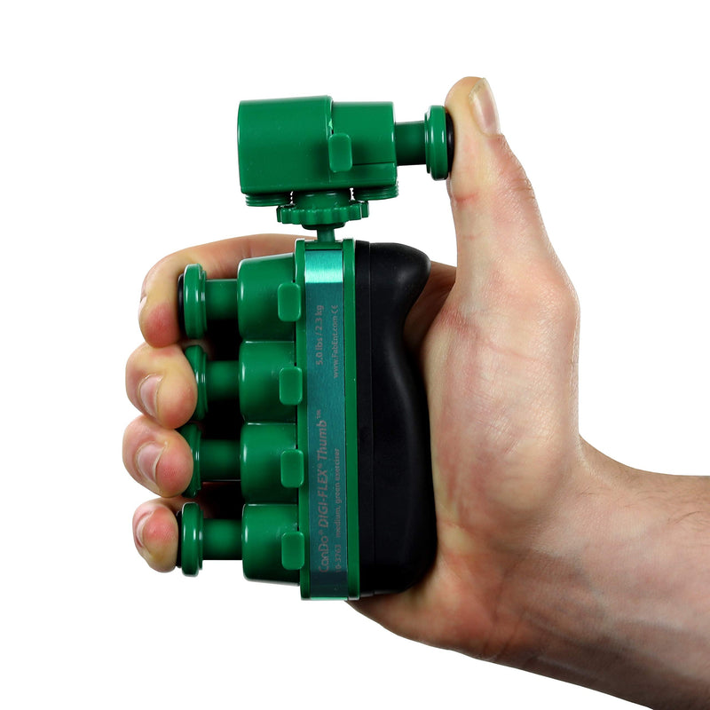 [Australia - AusPower] - CanDo 10-3763 Digi-Flex Thumb, Medium, Green Green: Medium 