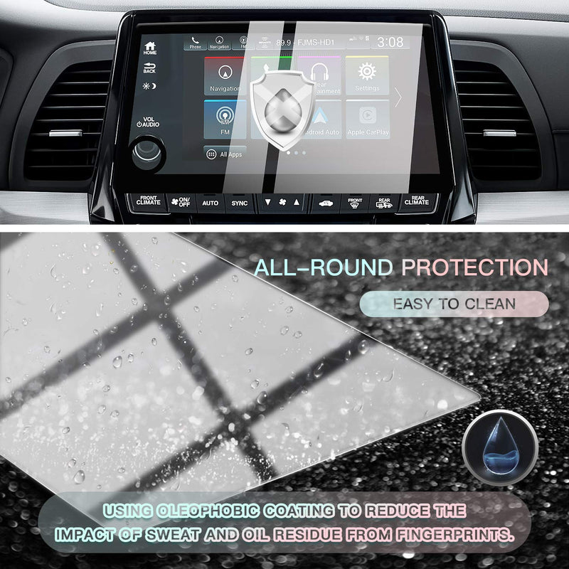 [Australia - AusPower] - Updated CDEFG Car Center Control Touch Screen Navigation Screen Protector for 2018 2019 2020 2021 Odyssey EX EX-L Touring, Clear HD Anti-Explosion Touchscreen with Silk-Screen Printing Tech (8-Inch) 