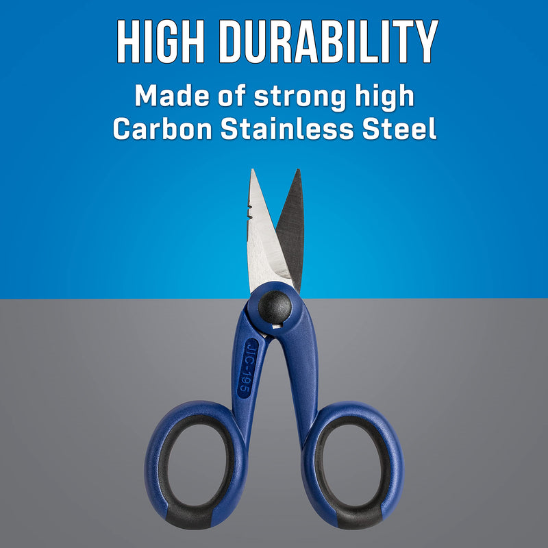 [Australia - AusPower] - Jonard Tools JIC-195 Stainless Steel Communication Scissors 