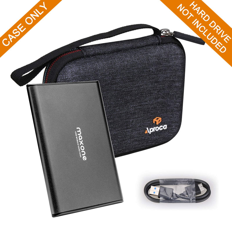 [Australia - AusPower] - Aproca Hard Storage Travel Cas, for Maxone 2TB / 1TB / 500GB Ultra Slim Portable External Hard Drive 
