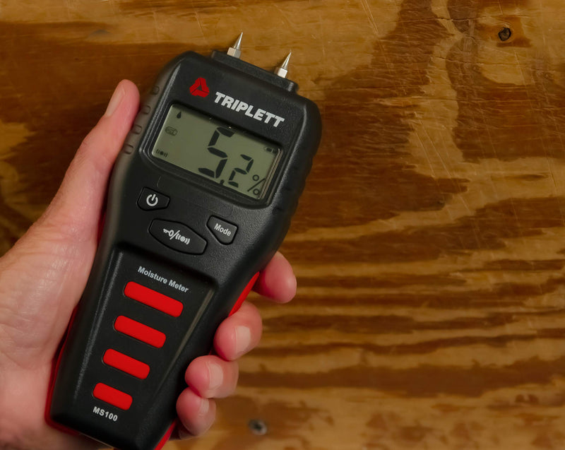 [Australia - AusPower] - Triplett MS100 Pin Moisture Meter for Wood and Building Materials with Audible Indicator 