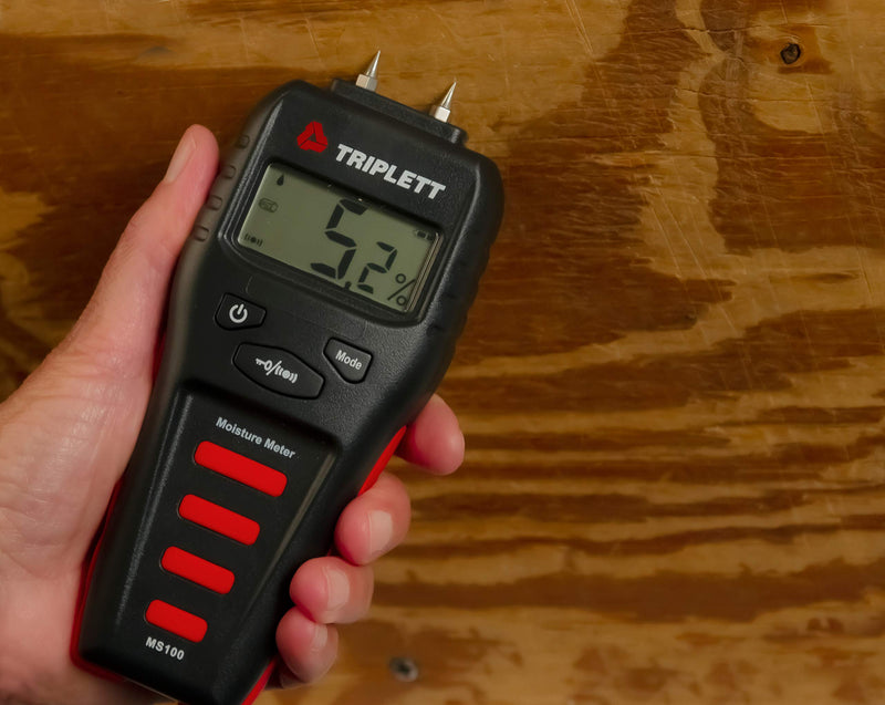 [Australia - AusPower] - Triplett MS100 Pin Moisture Meter for Wood and Building Materials with Audible Indicator 