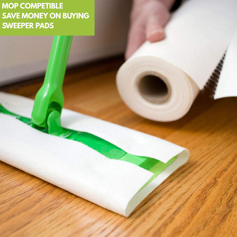 [Australia - AusPower] - Bamboo Paper Towels | Washable Reusable Paper Towels, 2 Rolls,(40 Sheets)1 Year Supply & Loofah Sponge & Dish Scrub Brush | Eco Friendly Paper Towel Alternative | Zero Waste Gift Set 
