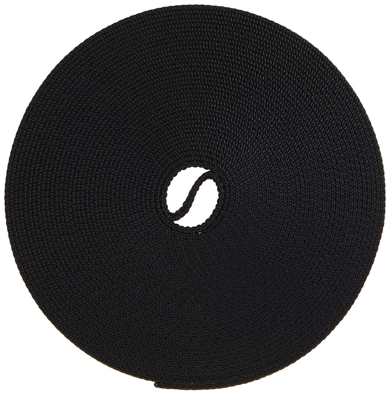 [Australia - AusPower] - Strapworks Heavyweight Polypropylene Webbing - Heavy Duty Poly Strapping for Outdoor DIY Gear Repair 1" x 10 yard Black 