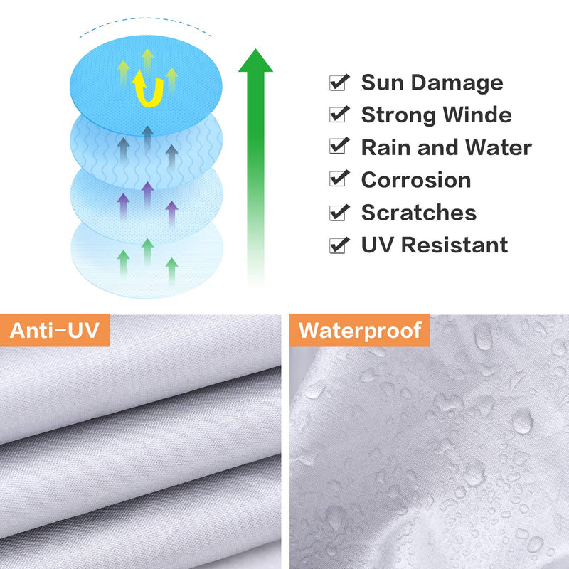 [Australia - AusPower] - Bike Cover,Waterproof Outdoor Bicycle Cover Anti Dust Rain Snow UV, Bike Rain Cover for Mountain, Road & Heavy Duty Bikes with Lock Holes & Storage Bag 