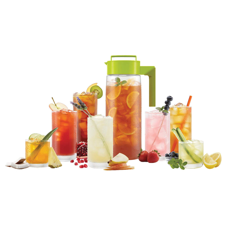 [Australia - AusPower] - Takeya Patented and Airtight Pitcher Made in the USA, 2 Quart, Avocado Bottle 