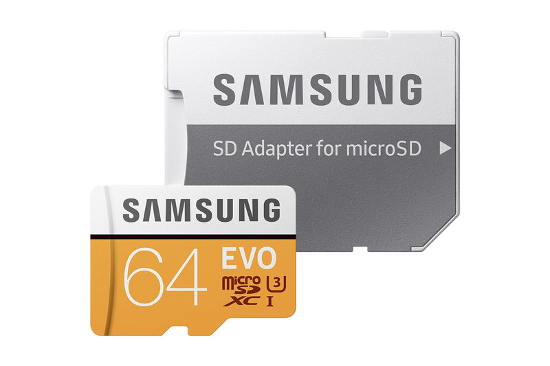 [Australia - AusPower] - Samsung 100MB/s (U3) MicroSD EVO Memory Card with Adapter 64 GB (MB-MP64GA/AM) 64GB 