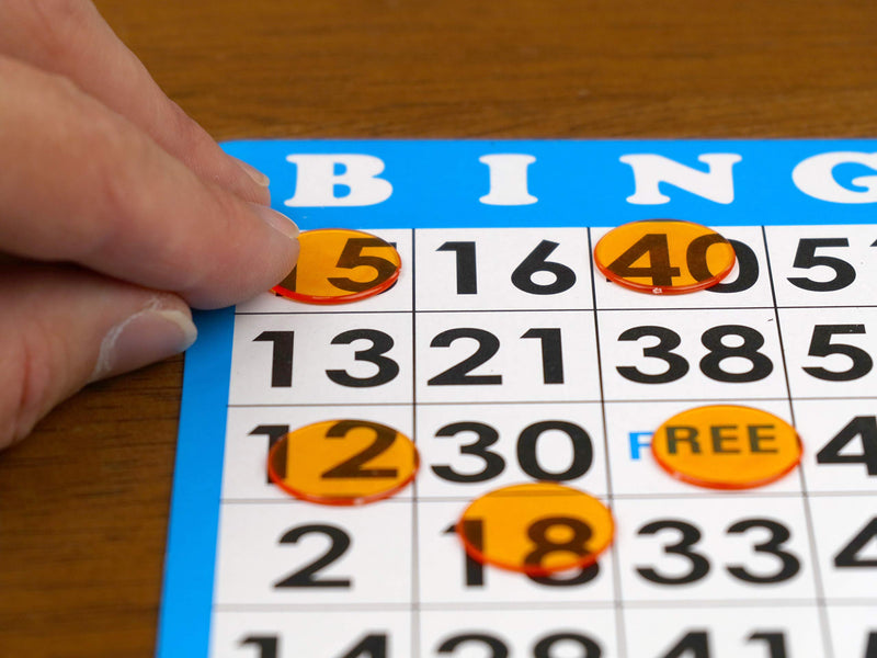 [Australia - AusPower] - Regal Games 3/4-Inch Transparent Bingo Chips, 500 Count Counting Chips, Ages 5 and Up 