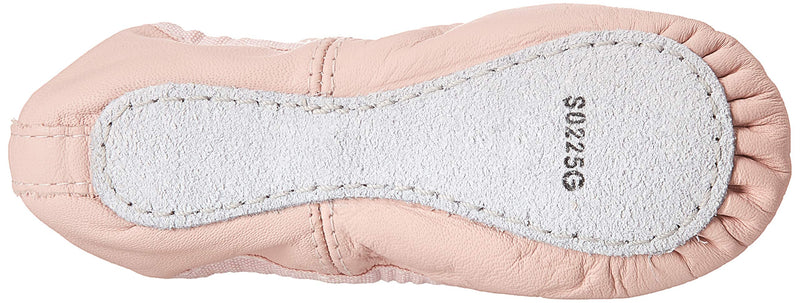 [Australia - AusPower] - Bloch Unisex-Child Dance Girl's Bunnyhop Full Sole Leather Ballet Slipper/Shoe Little Kid (4-8 Years) 1 Narrow Little Kid Pink 
