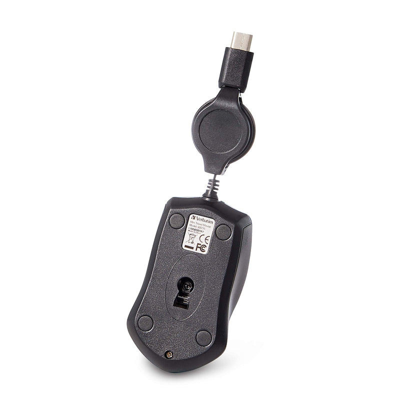 [Australia - AusPower] - Verbatim USB-C Mini Optical Travel Mouse - Blue (70237) 