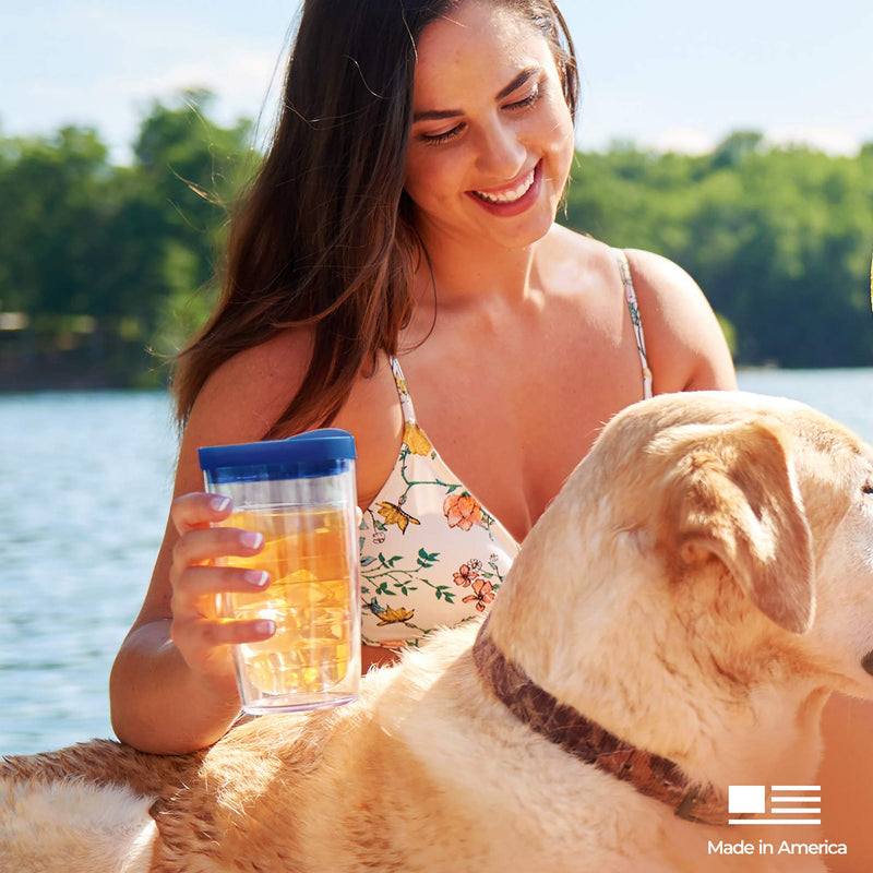[Australia - AusPower] - Tervis HUMMINGBIRDS Insulated Tumbler 16oz Clear Inner 16 oz 