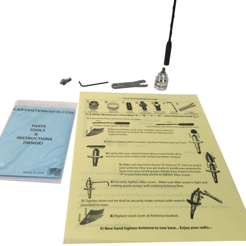 [Australia - AusPower] - Easy Antenna Fix Chevy Truck, GMC SUVs & Trucks-Antenna Mount Repair by Triluca 