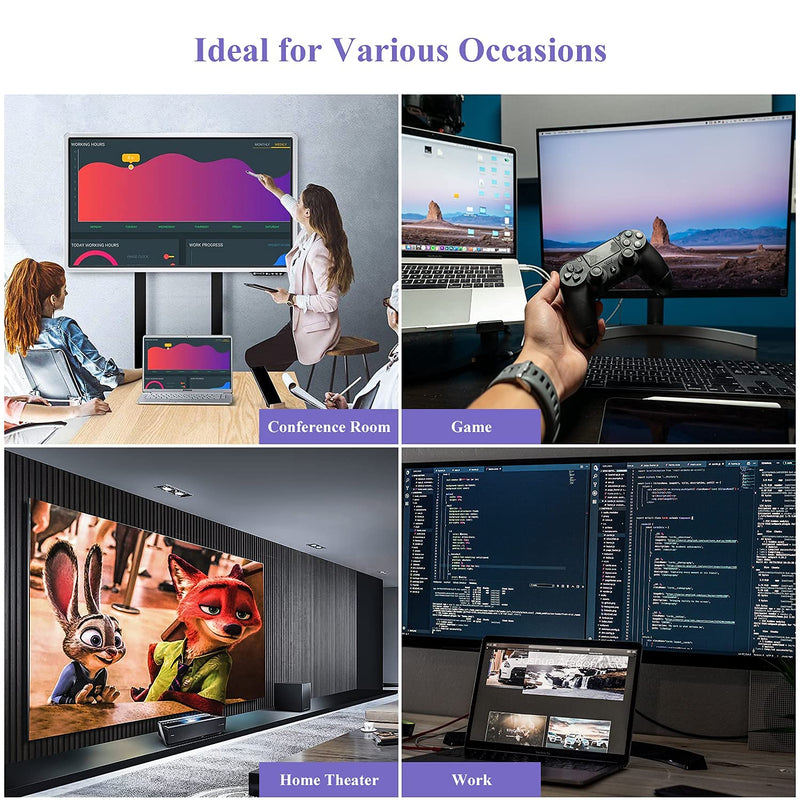 [Australia - AusPower] - Wavlink USB 3.0 to Dual HDMI UHD Universal Video Graphics Adapter Supports up to 6 Monitor displays, 4K@30Hz and 1080@60Hz External Video Card Adapter Support Windows,Mac, Chrome OS, Android 7.1 Above 