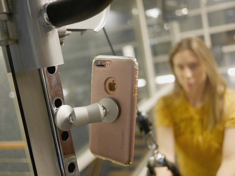 [Australia - AusPower] - ClutchIt The Original Dual Magnetic Movable Phone Holder and Tablet Mount (Rose Gold) Rose Gold 