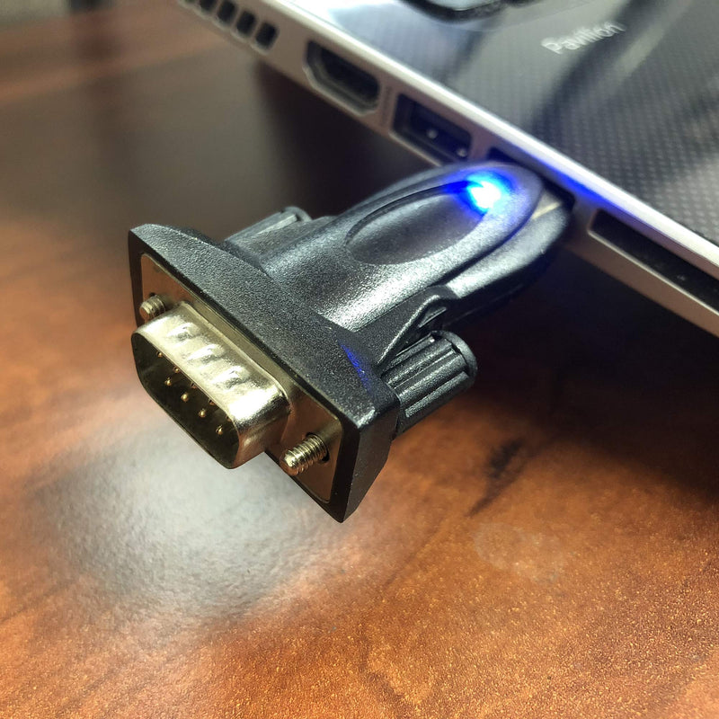 [Australia - AusPower] - Tera Grand - Premium USB 2.0 to RS232 Serial DB9 Adapter - Supports Windows 11,10, 8, 7, Vista, XP, 2000, 98, Linux and Mac - Built with FTDI Chipset 