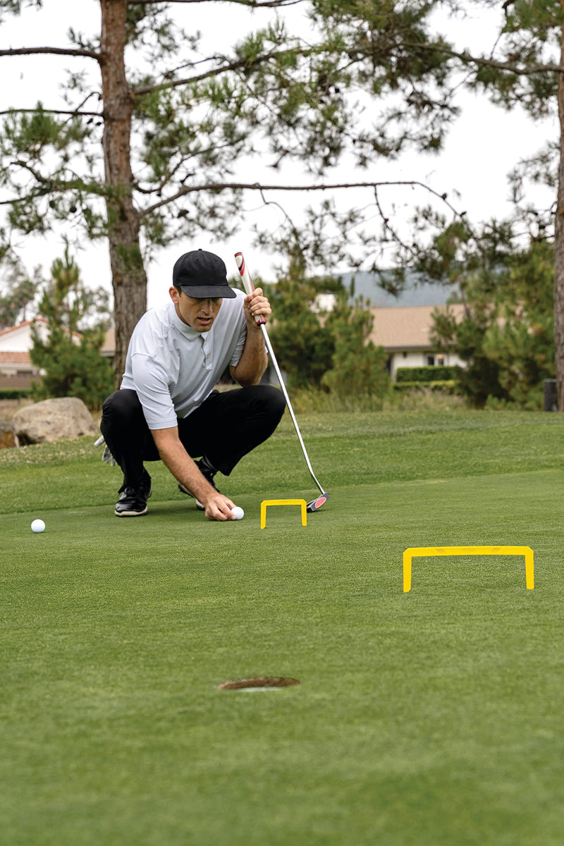 [Australia - AusPower] - SKLZ Putt Path Gates for Improved Putting Accuracy and Consistency 