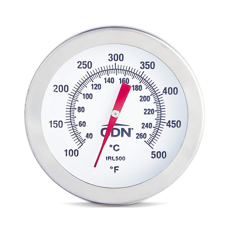 [Australia - AusPower] - CDN IRL500 Long Stem Fry Thermometer – 12",Silver 