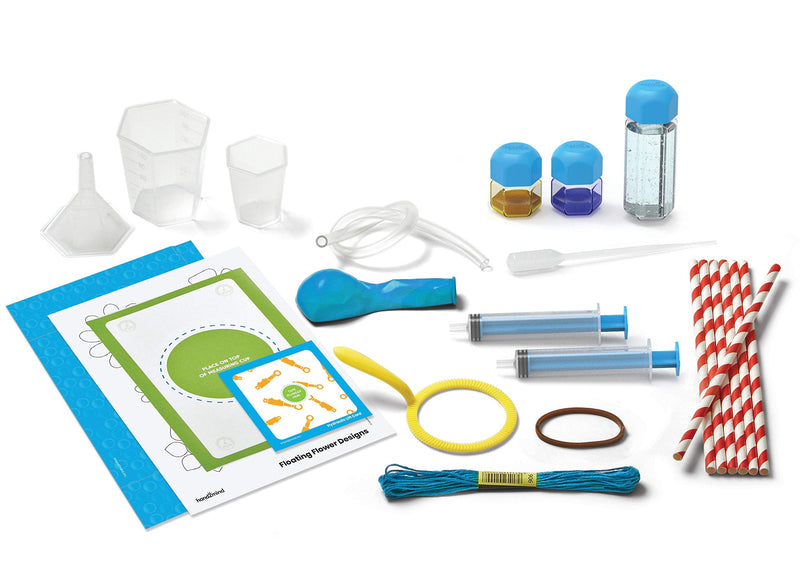 [Australia - AusPower] - hand2mind H2Ohhh! Water Science Kit, Chemistry Kit for Kids 8-12, Chemistry Set, Science Kits & Toys, 24 Science Experiments, 1 Career & Lab Guide, Color Chemistry, Bubbles, Tornadoes, STEM Toy 