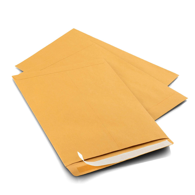 [Australia - AusPower] - 25 6 x 9 Self-Seal Brown Kraft Catalog Envelopes - 28lb, 25 Count, Ultra Strong Quick-Seal, 6x9 inch (38369) 