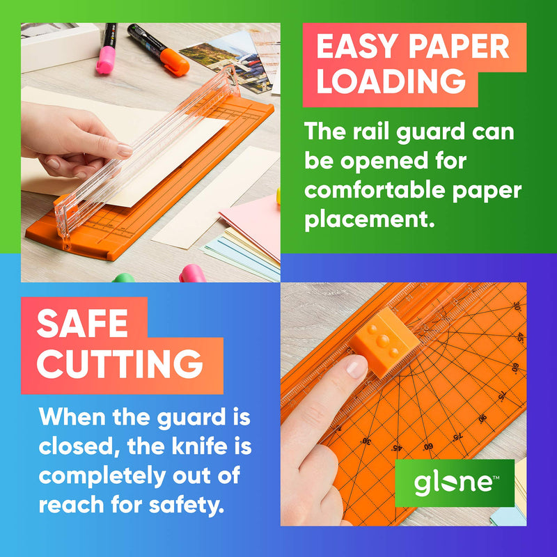 [Australia - AusPower] - Glone 12 inch Paper Trimmer (Orange) 