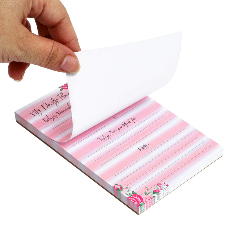 [Australia - AusPower] - Calendar Sticky Notes for Monthly, Weekly, and Daily in Floral Print (8 Pack) 