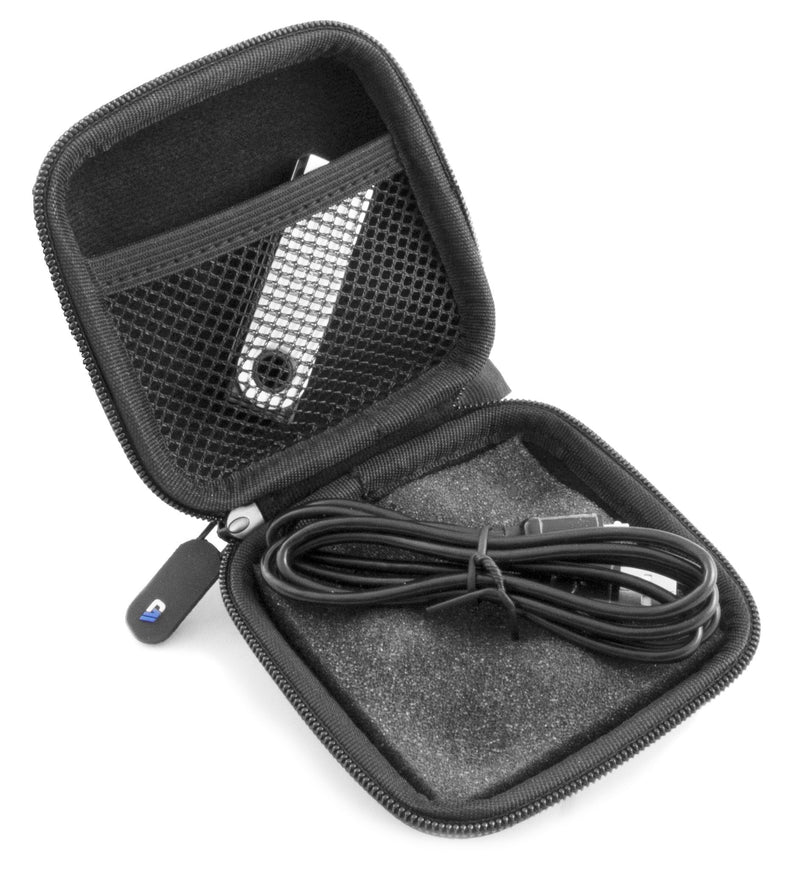 [Australia - AusPower] - Casematix Crypo Wallet Case Compatible with Ledger Nano S , Ledger X , Trezor Model T , Trezor One Bitcoin Cryptocurrency Wallet and Cables 