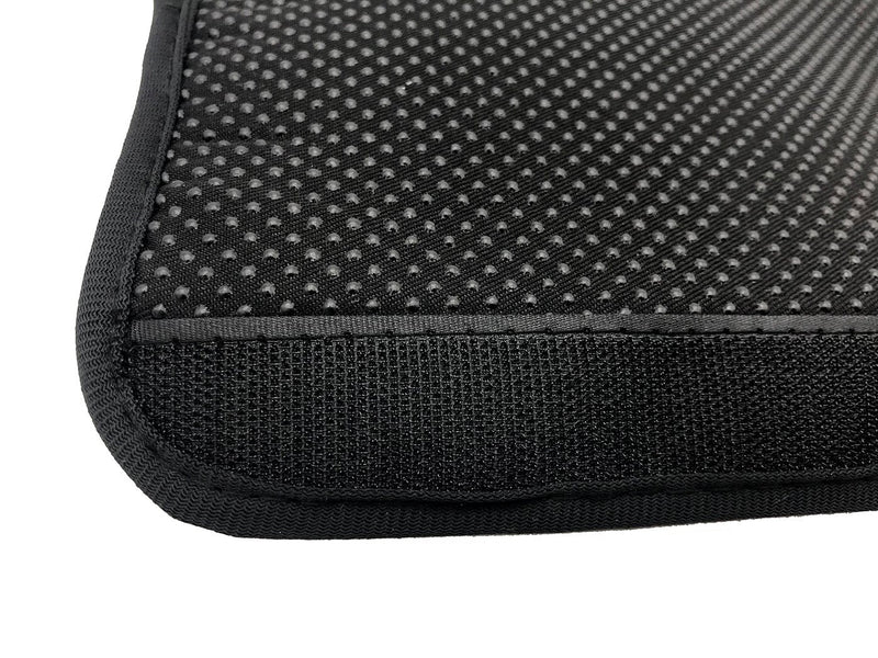 [Australia - AusPower] - Wanty 2 Pieces Home Office Polyester Removable Durable Machine Washable Office Chair Armrest Slipcovers Covers Protect Armrests (Black) Black 