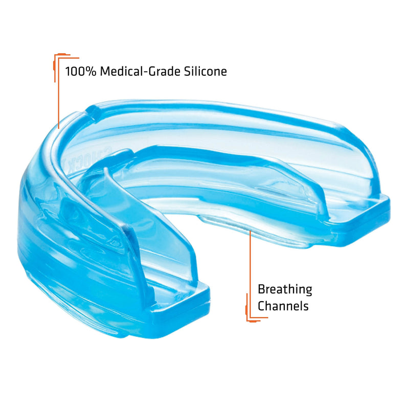 [Australia - AusPower] - Shock Doctor Adult Braces Strapless Mouthguard, Adult , only top braces 