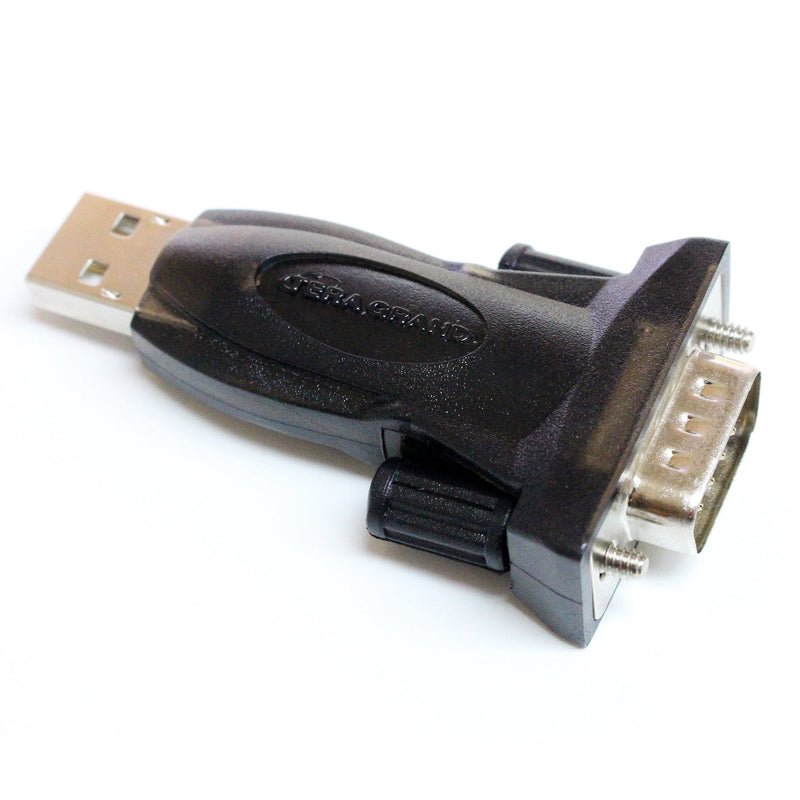 [Australia - AusPower] - Tera Grand - Premium USB 2.0 to RS232 Serial DB9 Adapter - Supports Windows 11,10, 8, 7, Vista, XP, 2000, 98, Linux and Mac - Built with FTDI Chipset 