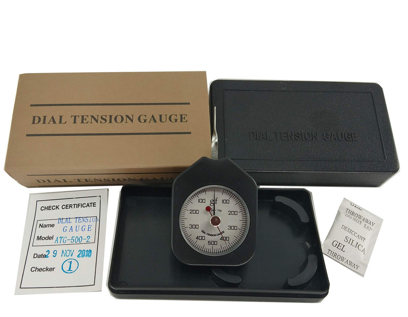 [Australia - AusPower] - Gram Tension Meter Dial Tension Gauge Gram Force Gauge Tensiometer with 500G 