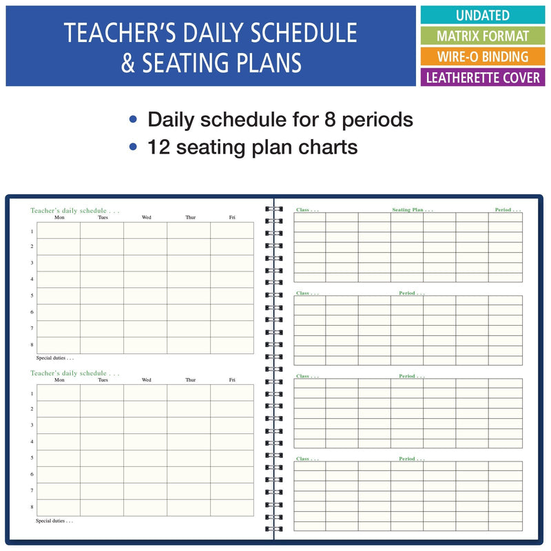 [Australia - AusPower] - 7 Period Teacher Lesson Plan; Days Horizontally Across The Top (W101) 