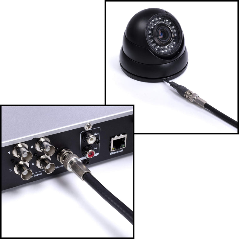[Australia - AusPower] - THE CIMPLE CO RG6 Coaxial Cable Connector, Screw On (Twist On) - SDI, HD-SDI, CCTV, Security, Video Card, Camera, Solderless - RG6 - Pack of 10 10 Pack Silver RG6 