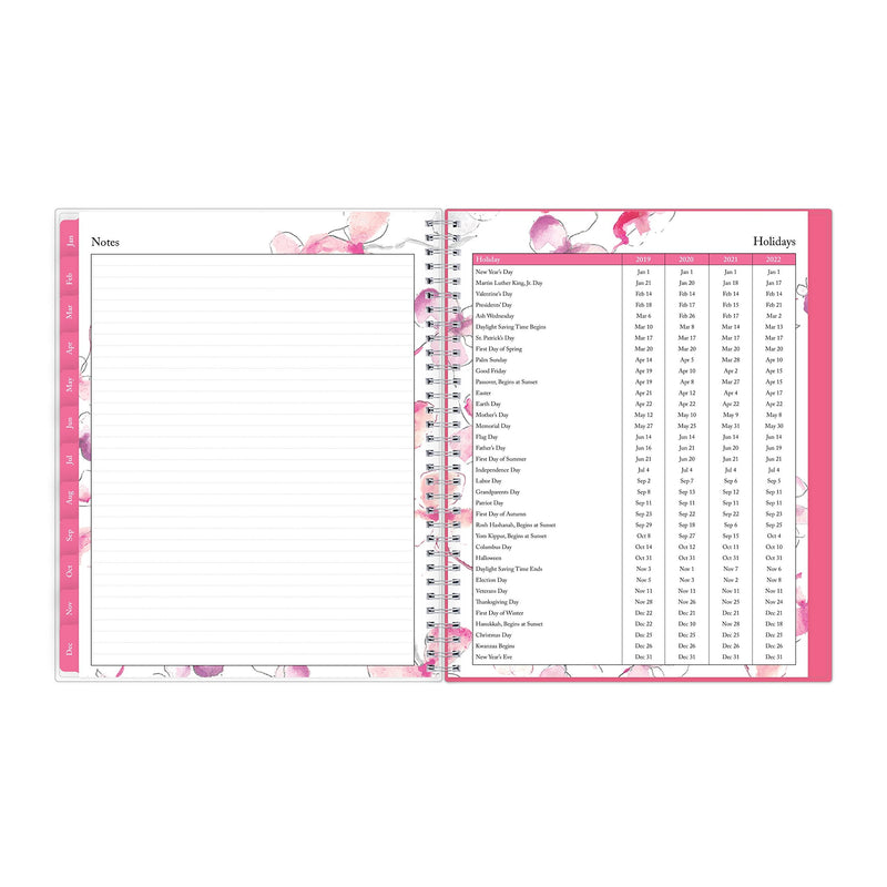 [Australia - AusPower] - Blue Sky 2019 Weekly & Monthly Planner, Flexible Cover, Twin-Wire Binding, 8.5" x 11", Orchid 8.5" x 11" Old Version 