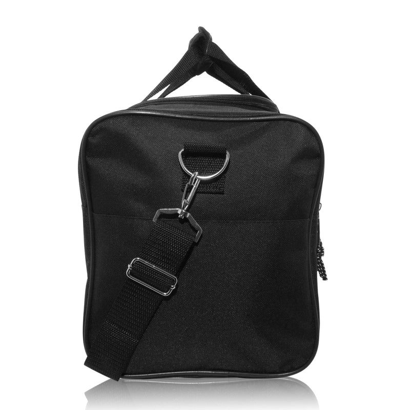 [Australia - AusPower] - DALIX 17" Blank Duffle Bag Duffel Bag Travel Size Sports Durable Gym Bag Black 