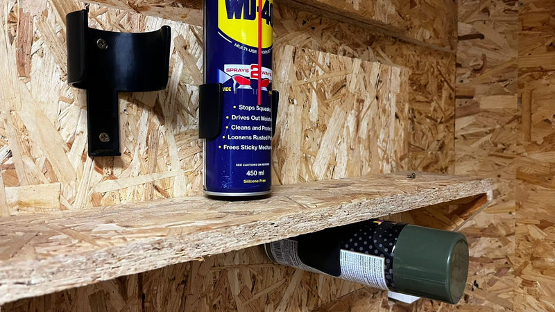 [Australia - AusPower] - StealthMounts Aerosol Can Holder | Spray Can Mount | 2 Pack | Made in the United Kingdom 