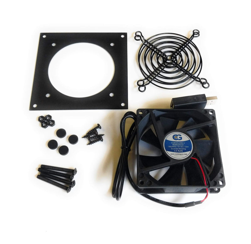 [Australia - AusPower] - Coolerguys USB Powered Cooling Fan Kits (Single 80mm) Single 80mm 