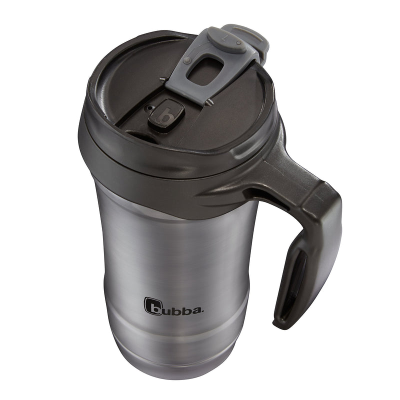 [Australia - AusPower] - bubba Hero Dual-Wall Vacuum-Insulated Stainless Steel Travel Mug, 18 oz., Gunmetal Black 