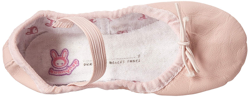 [Australia - AusPower] - Bloch Unisex-Child Dance Girl's Bunnyhop Full Sole Leather Ballet Slipper/Shoe Little Kid (4-8 Years) 1 Narrow Little Kid Pink 
