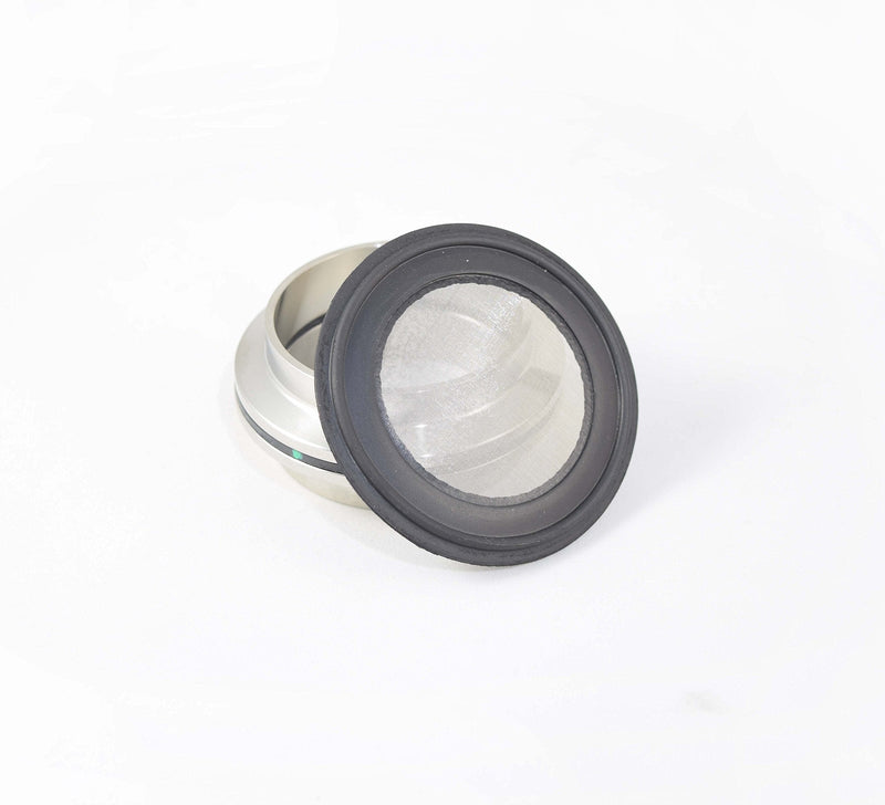 [Australia - AusPower] - 6" Tri Clamp BUNA-N Screen Filter, Ferrule Gasket 316L 625 Mesh/20Uf Micron Screen Stainless Steel Pharmaceutical Grade Filter Mesh. BUNA-N With Mesh Material! & FDA Certification (6") 6 Inch 