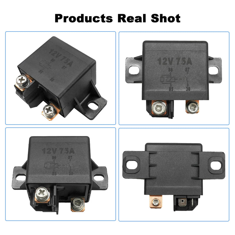 [Australia - AusPower] - 1 Pack 12V 75A Normal Open Power Relays Replace 0332002168 V23232-d0001-x001 